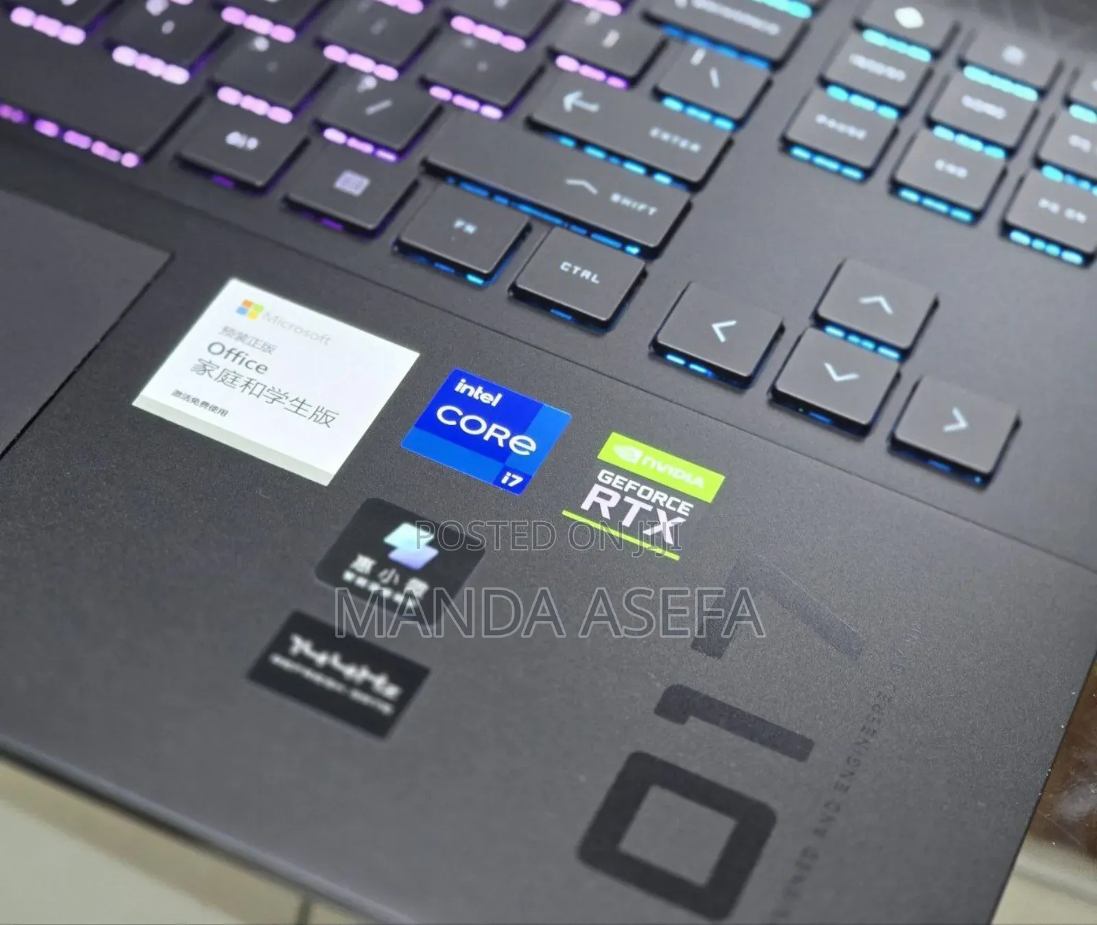 New Laptop HP Omen 17 16GB Intel Core I7 SSD 512GB