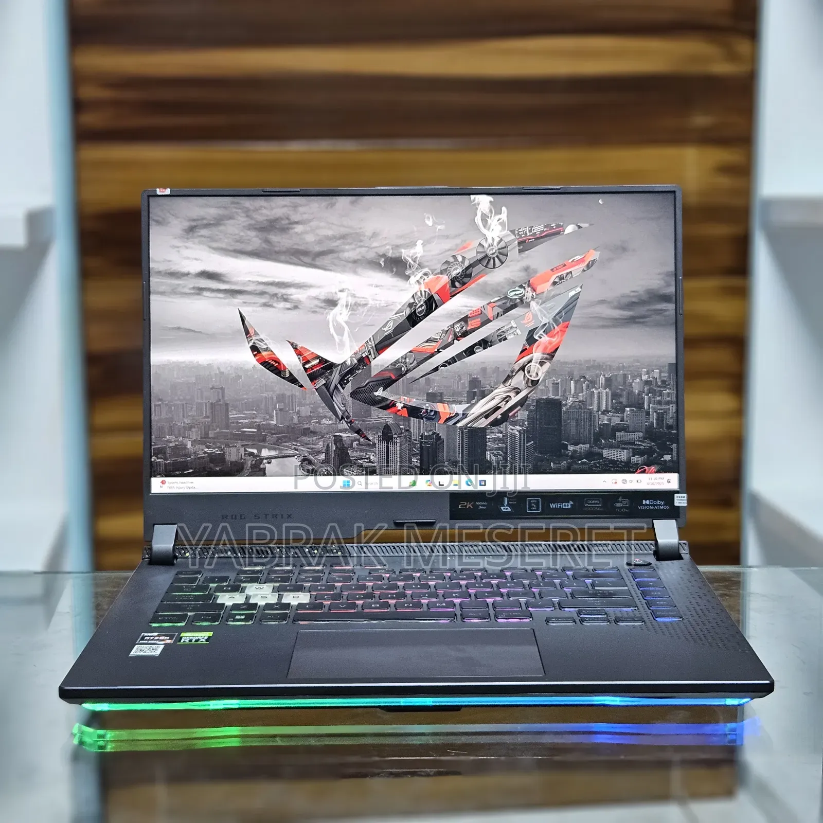 New Laptop Asus 18GB AMD Ryzen 9 SSD 512GB