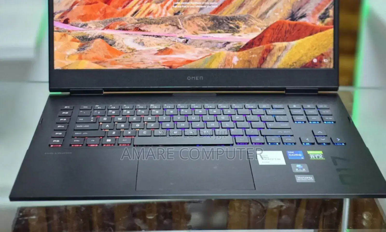 New Laptop HP Omen 17 16GB Intel Core I7 SSD 512GB