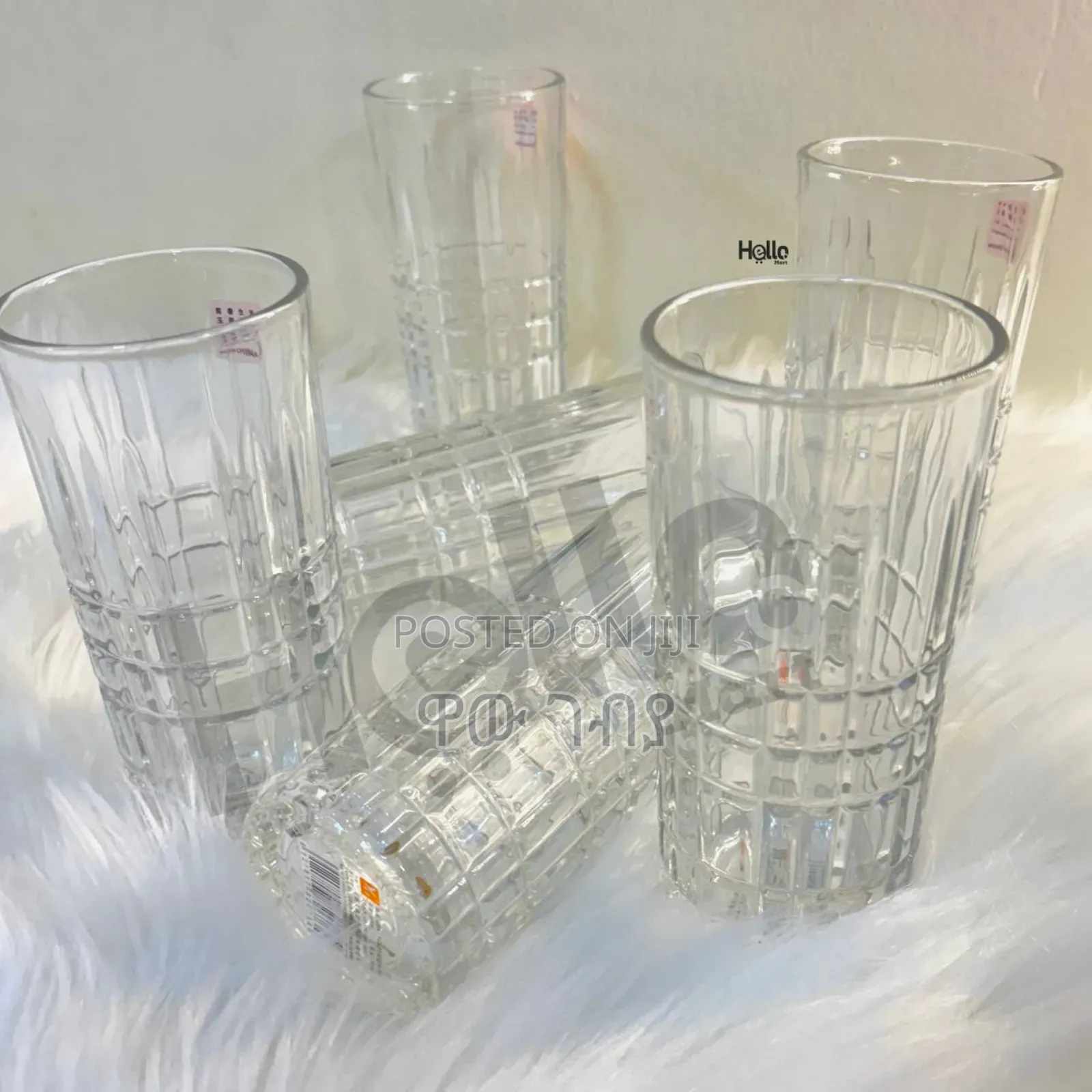 6 ፍሬ ብርጭቆዎች Free Delivery