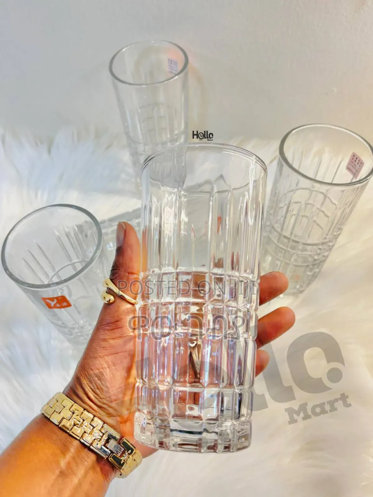 6 ፍሬ ብርጭቆዎች Free Delivery