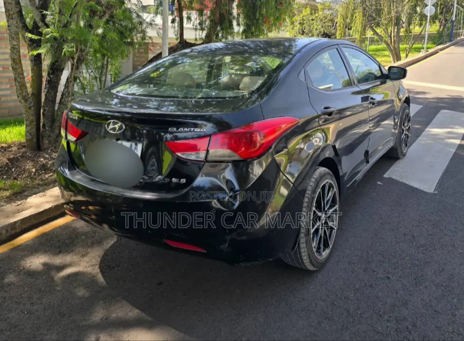 Hyundai Elantra 2013 Burgundy