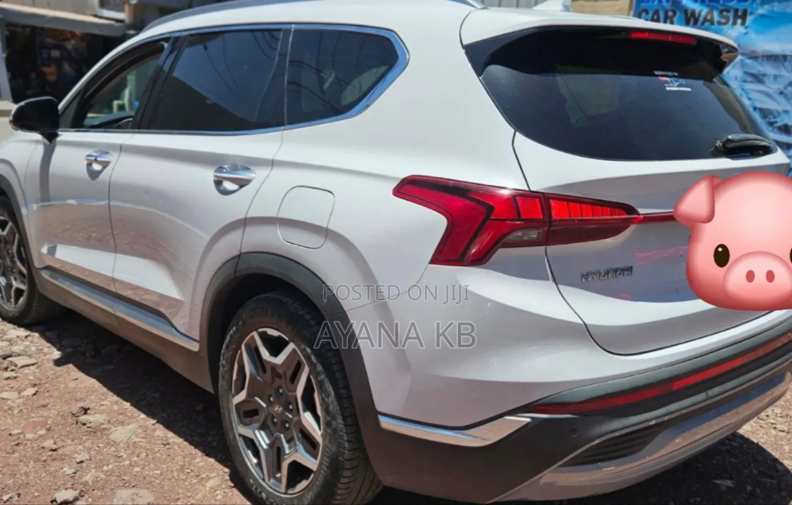 Hyundai Santa Fe 2022 White