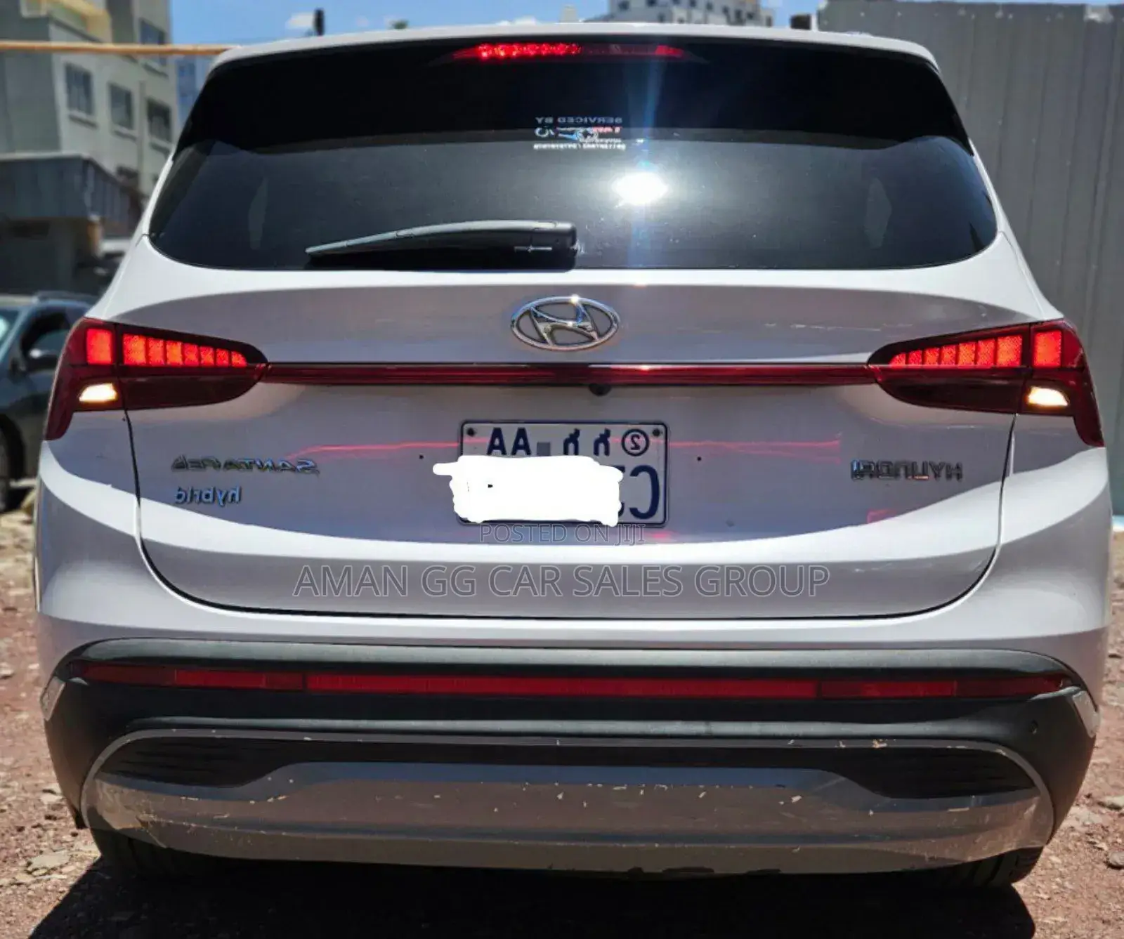 Hyundai Santa Fe 2022 White