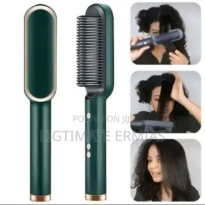 ጸጉርን በማበጠር የሚተኩስ ዘመናዊ ማበጠሪያ