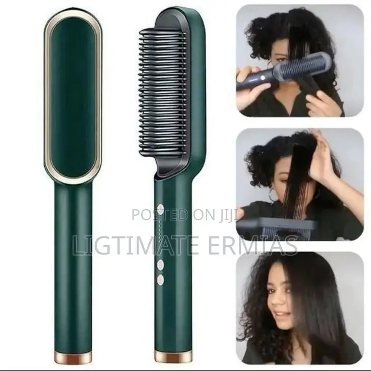 ጸጉርን በማበጠር የሚተኩስ ዘመናዊ ማበጠሪያ