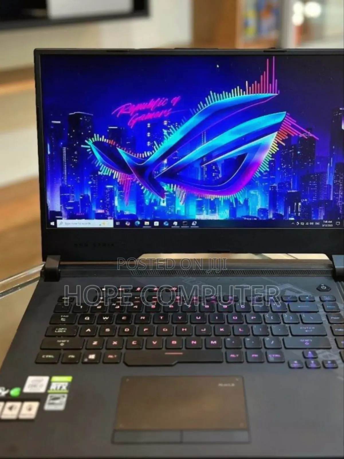 New Laptop Asus ROG Strix G15 16GB Intel Core I7 SSD 512GB