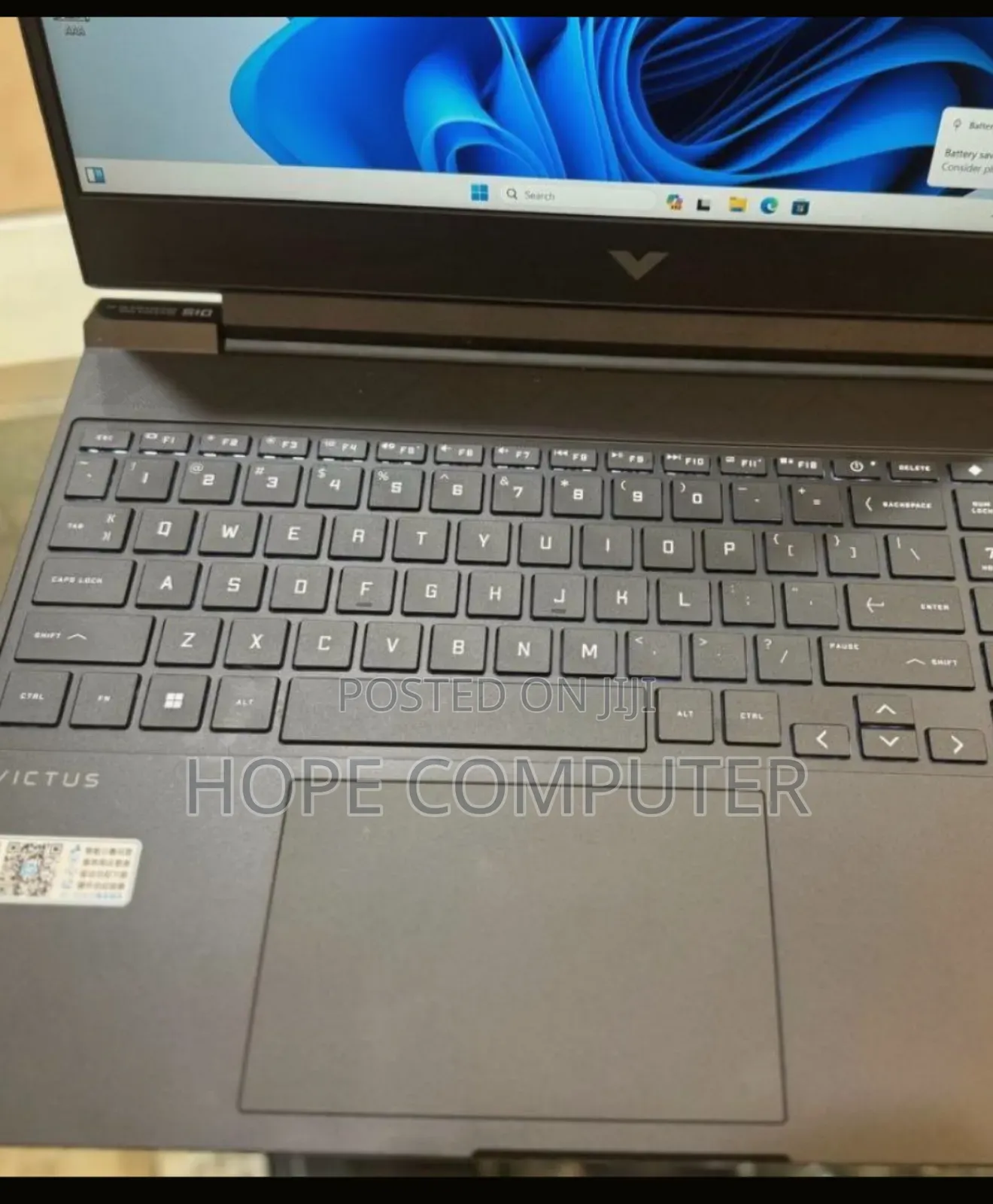 New Laptop HP Victus 15 16GB Intel Core I7 SSD 1T