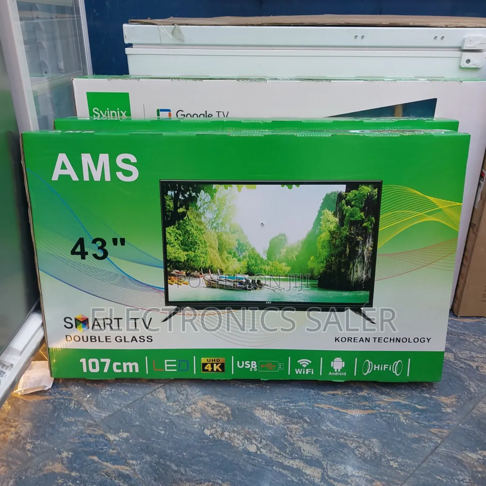 Ams 43 Inch Smart Uhd Tv