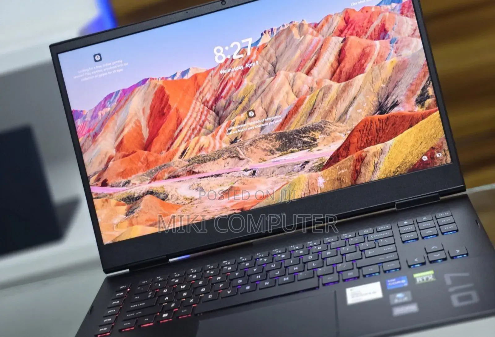 New Laptop HP Omen 17 16GB Intel Core I7 SSD 512GB