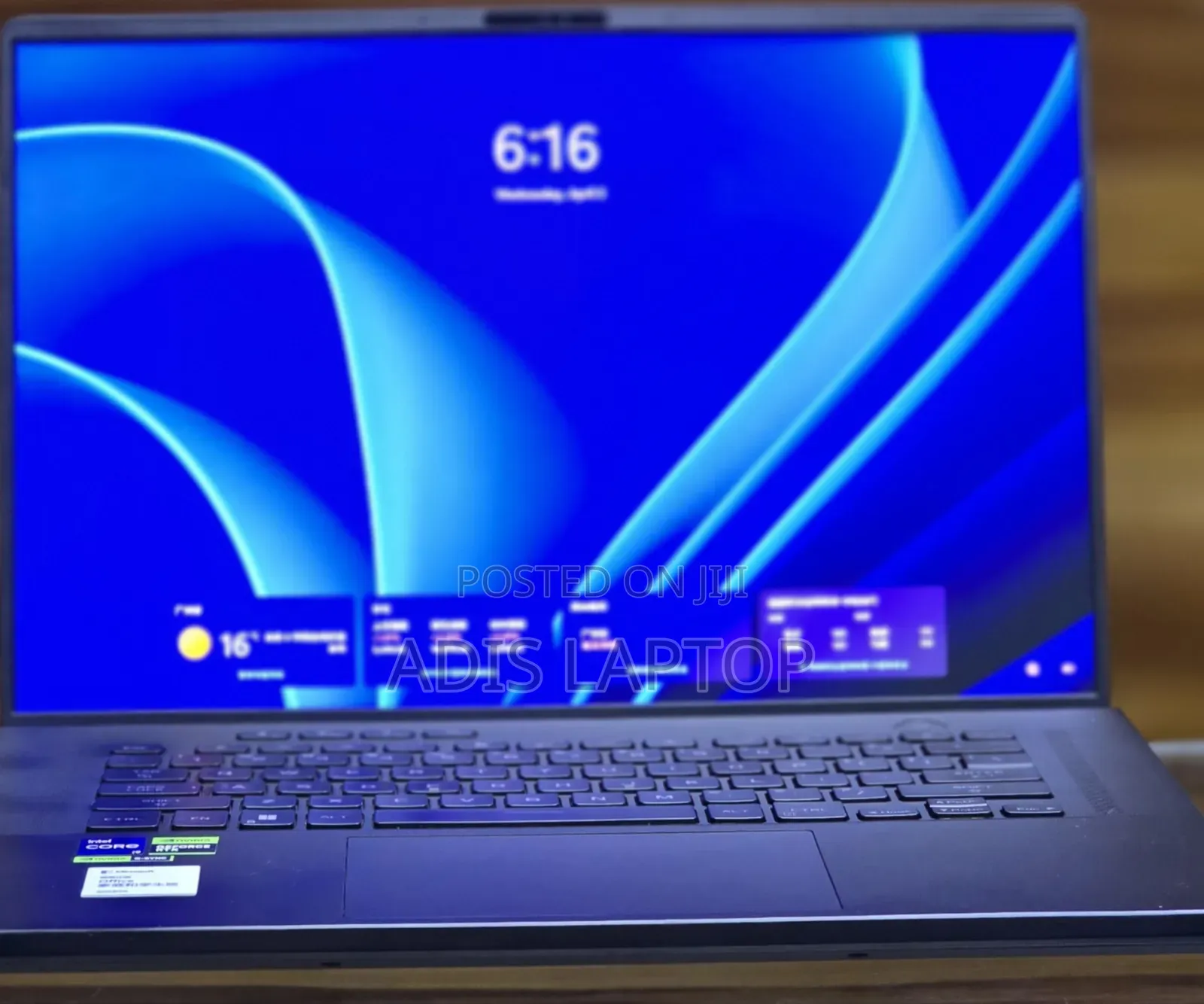 New Laptop Asus ROG Zephyrus G16 16GB Intel Core I9 SSD 1T