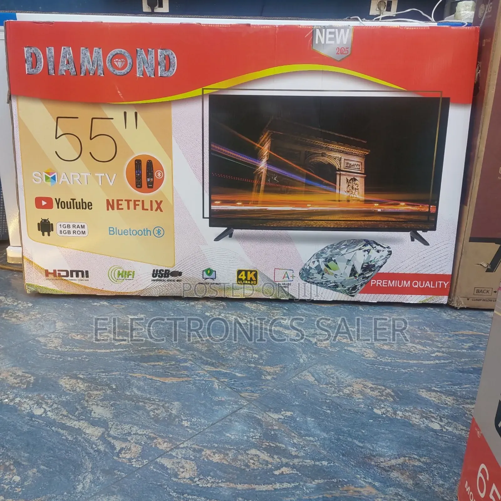 Diamond 55 Inch Smart Uhd Tv