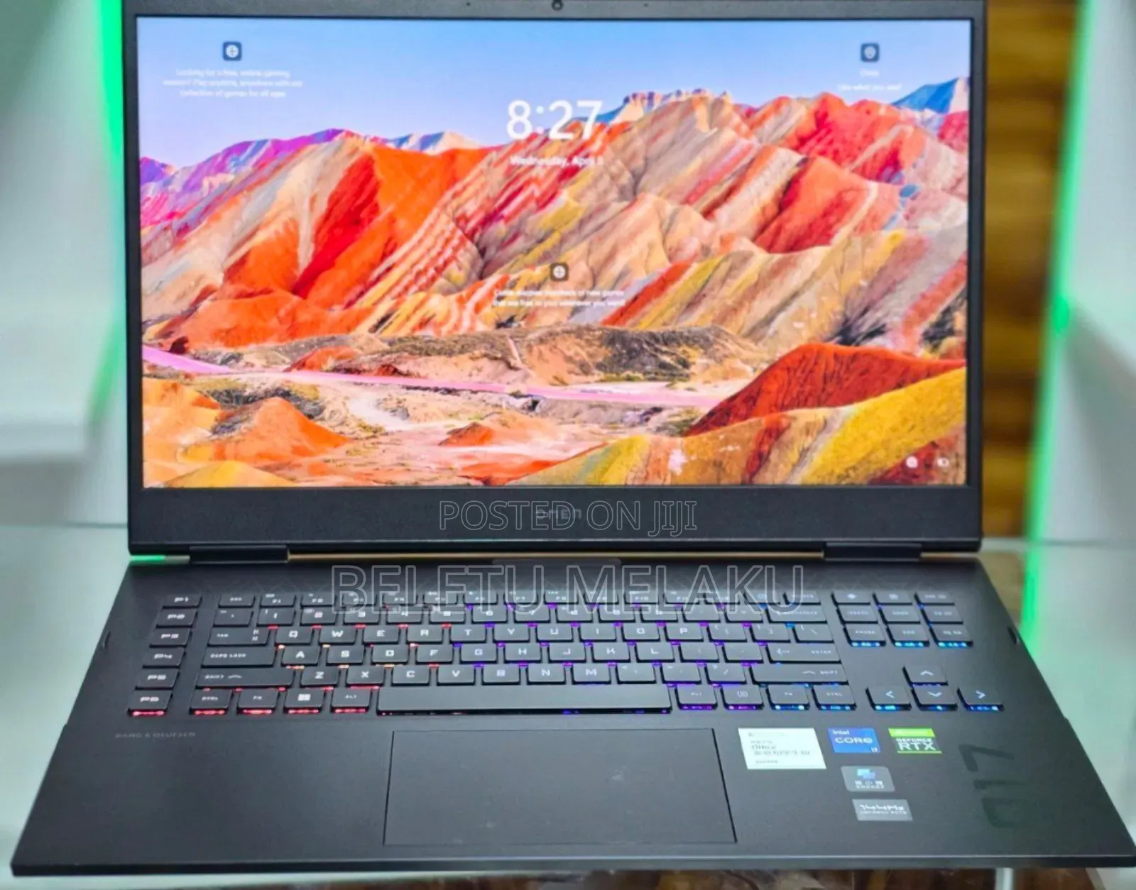 New Laptop HP Omen 17 16GB Intel Core I7 SSD 512GB