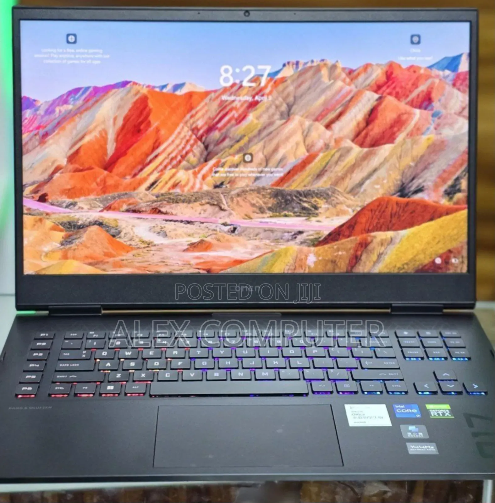 New Laptop HP Omen 17 16GB Intel Core I7 SSD 512GB