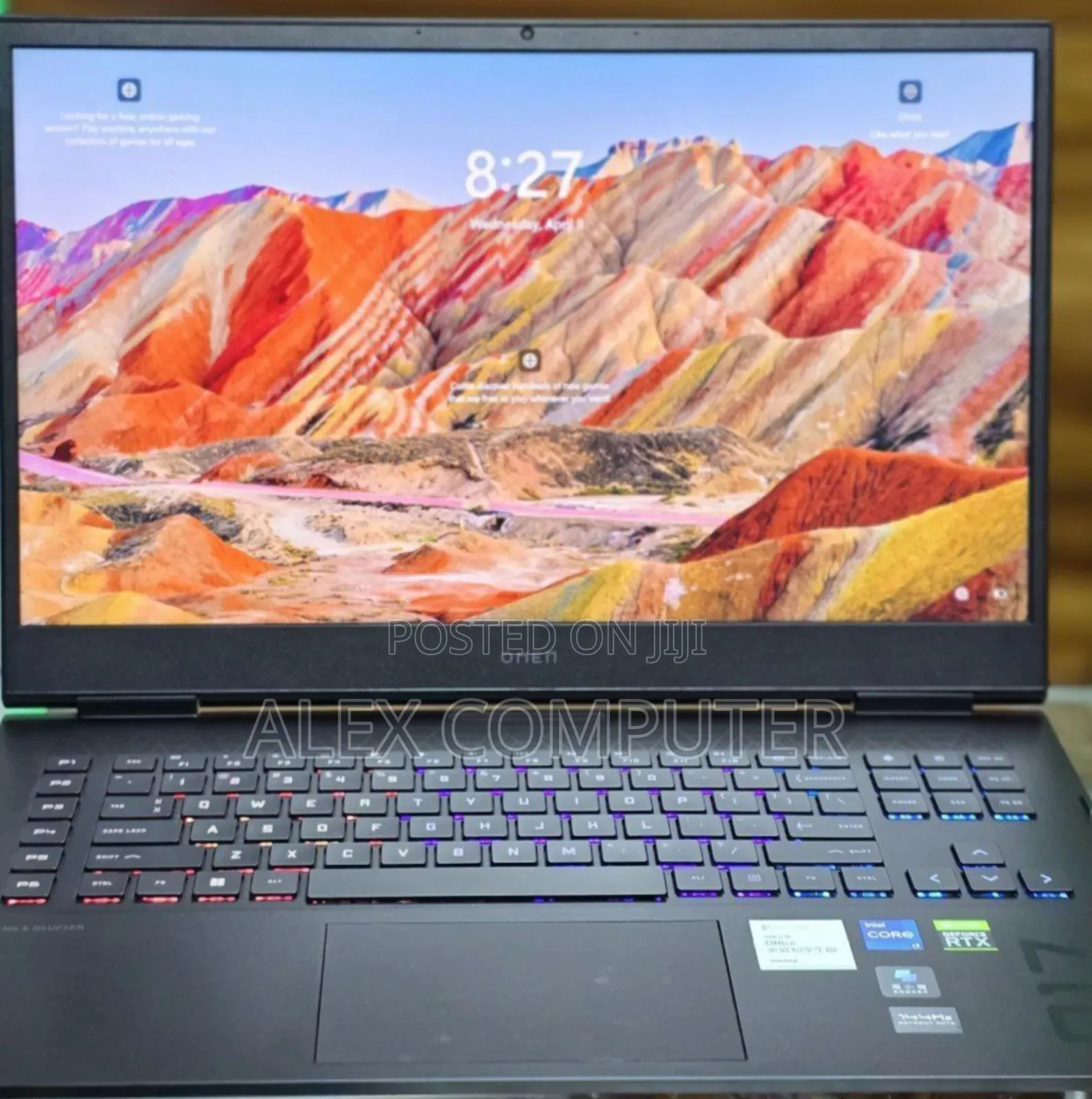 New Laptop HP Omen 17 16GB Intel Core I7 SSD 512GB