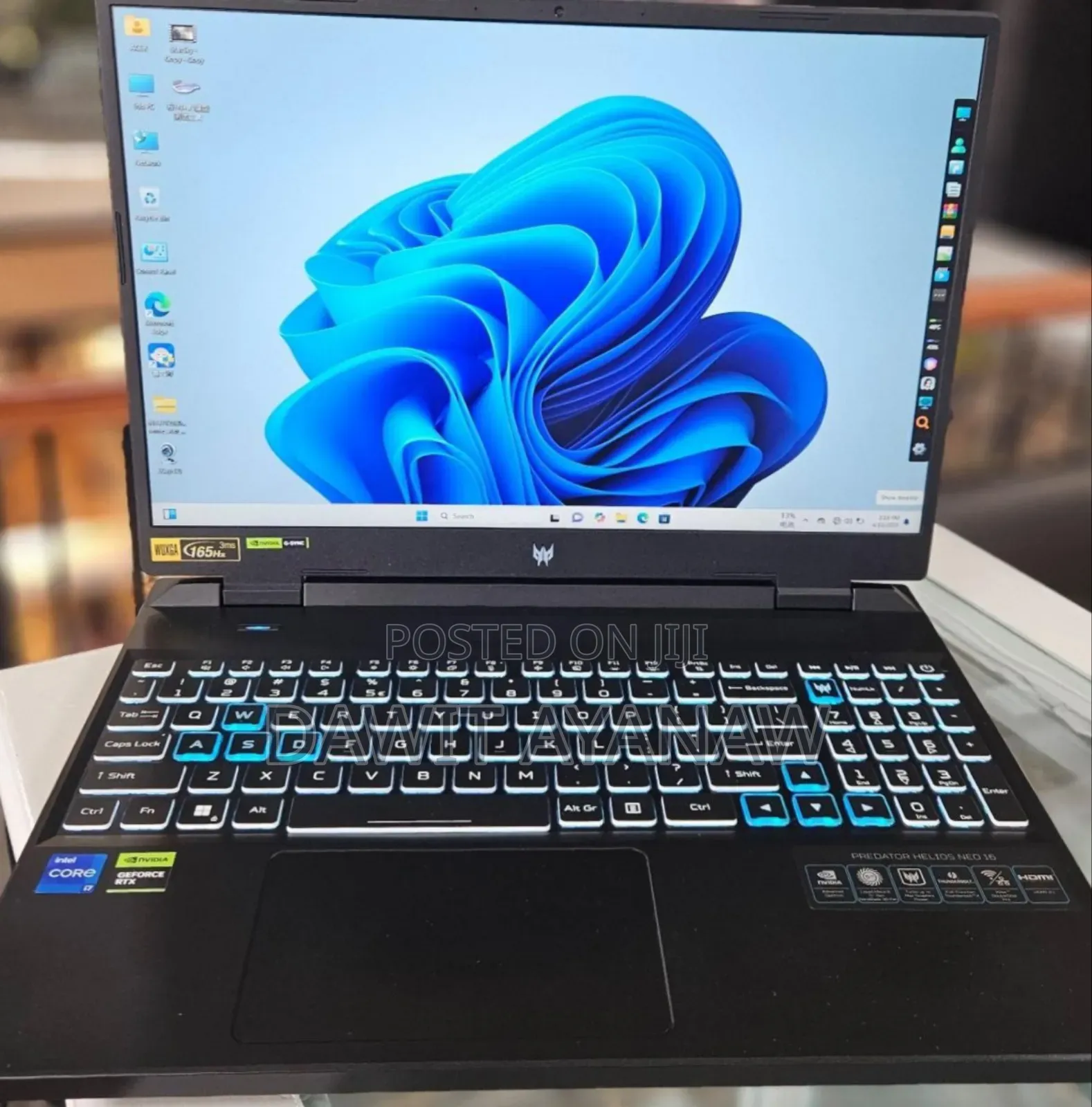 New Laptop Acer Predator Helios 18 PH18-71 16GB Intel Core I7 SSD 1T