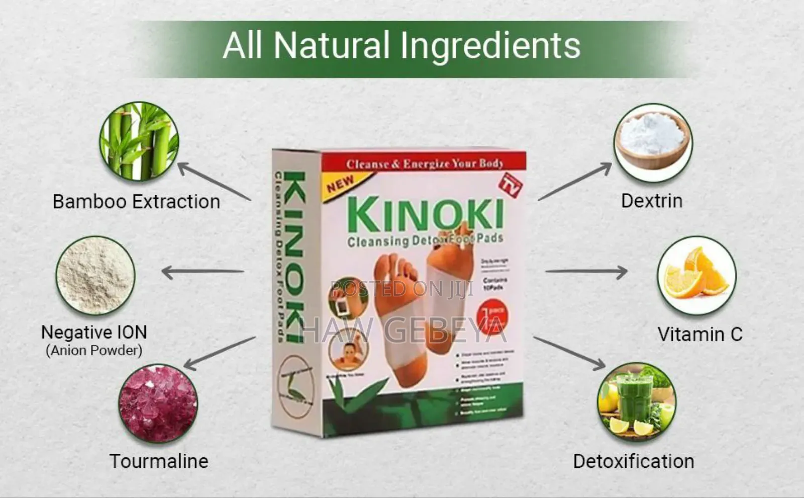 Kinoki Cleansing Detox Foot Pads