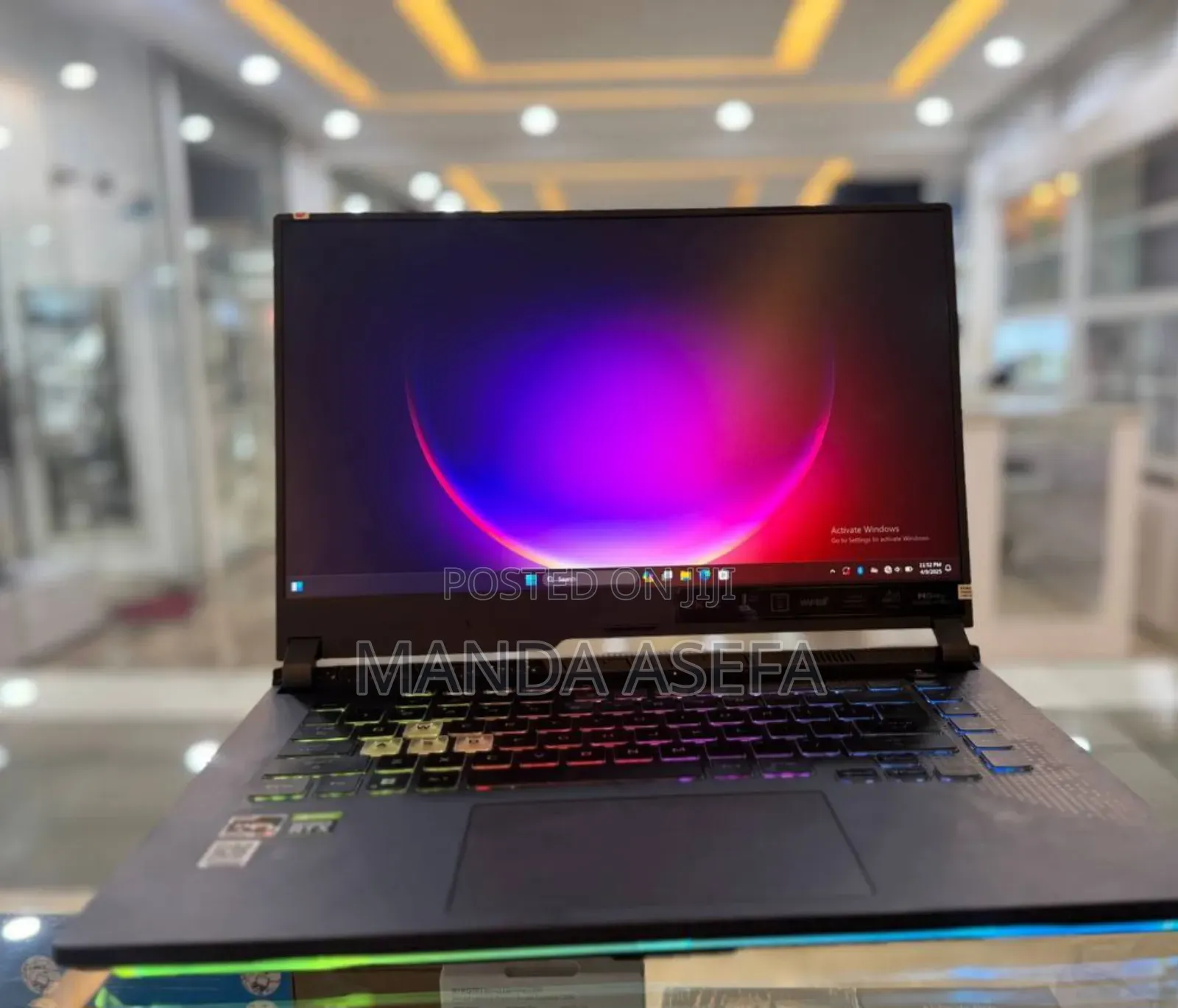 New Laptop Asus ROG Strix G16 G614 16GB AMD Ryzen 9 SSD 512GB