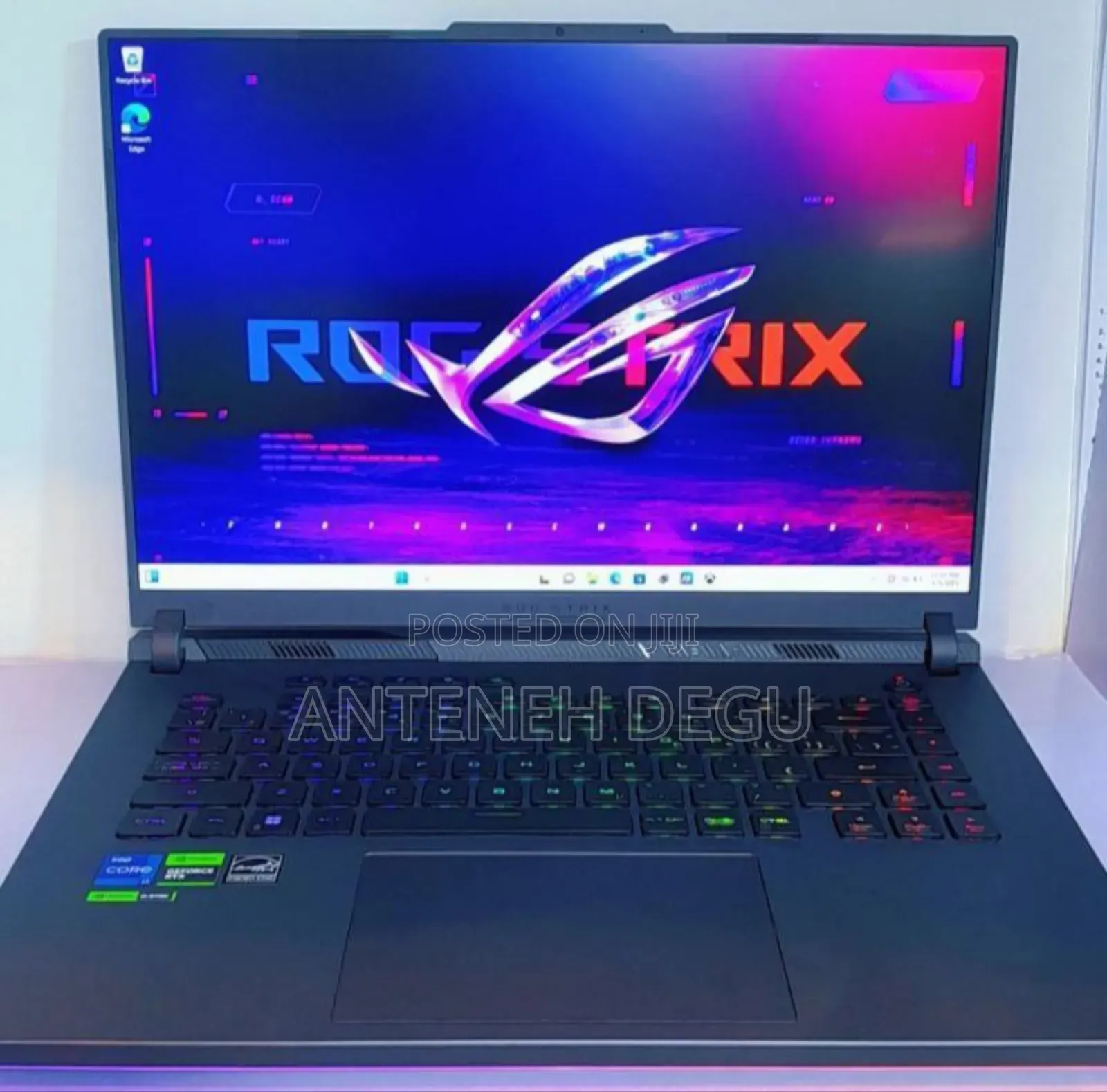 New Laptop Asus ROG Strix G16 G614 16GB Intel Core I7 SSD 1T