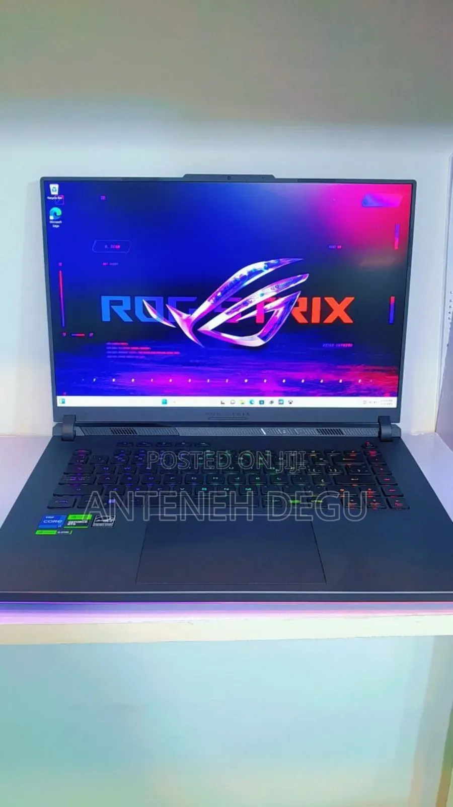New Laptop Asus ROG Strix G16 G614 16GB Intel Core I7 SSD 1T
