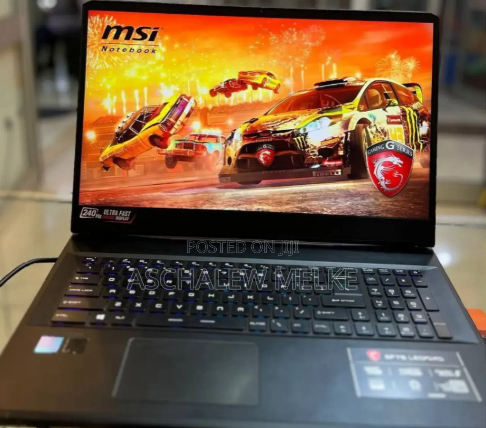 New Laptop MSI GP75 Leopard 16GB Intel Core I7 SSD 1T