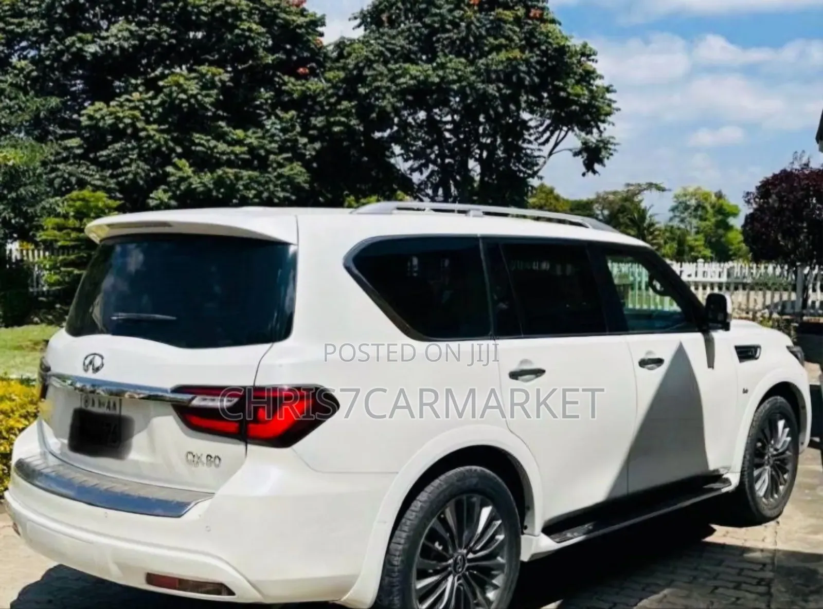 Infiniti QX80 2020 White