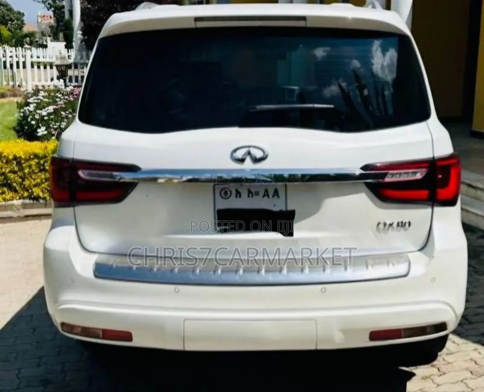 Infiniti QX80 2020 White