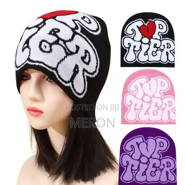 Beanie Hat Y2k Top Tier