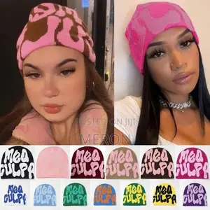 Photo - Beanie Hat Y2k Mea Culpa