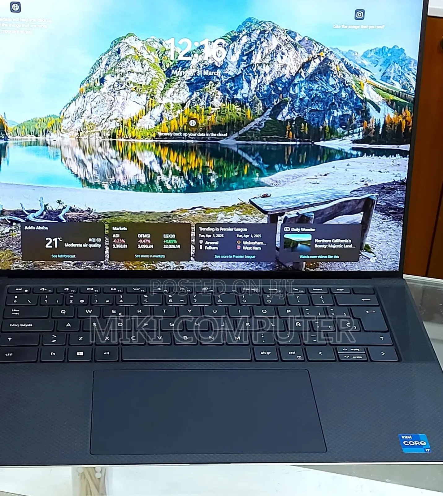 New Laptop Dell XPS 15 16GB Intel Core I7 SSD 512GB