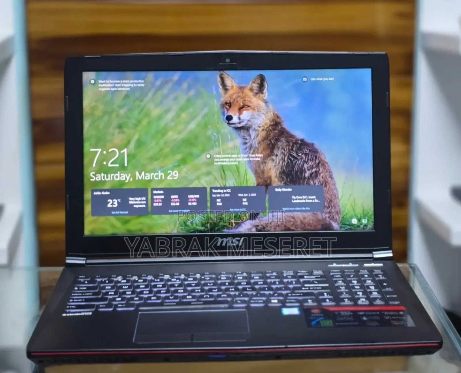 New Laptop MSI 18GB Intel Core I5 SSD 512GB