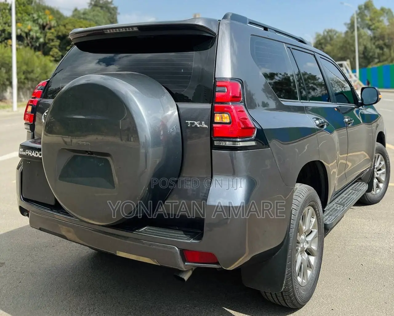 Toyota Land Cruiser Prado 2021 Gray