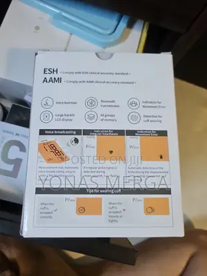 Blood Pressure Monitor፷煖bp Machine With Large Backlit Screen