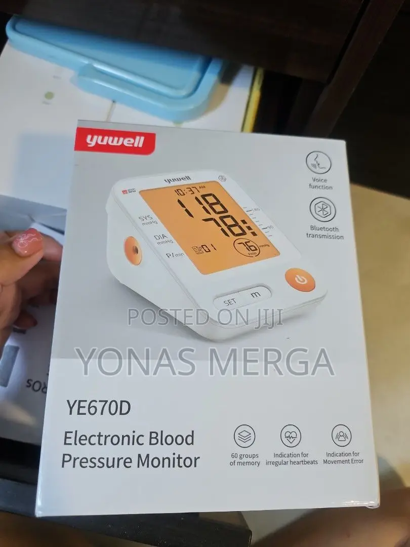 Blood Pressure Monitor፷煖bp Machine With Large Backlit Screen