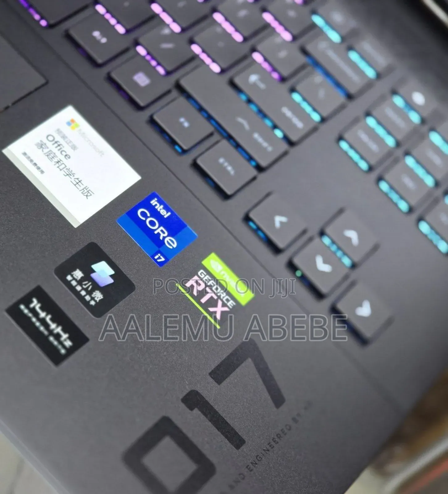 New Laptop HP Omen 17 16GB Intel Core I7 SSD 512GB