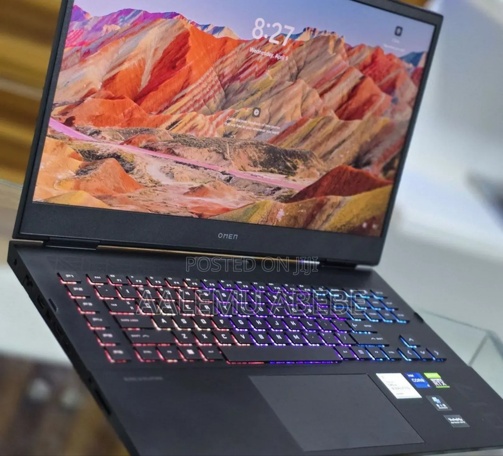 New Laptop HP Omen 17 16GB Intel Core I7 SSD 512GB