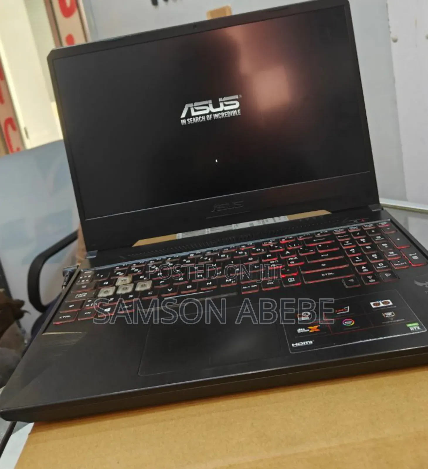 New Laptop Asus TUF Gaming A15 16GB AMD Ryzen 5 SSD 512GB