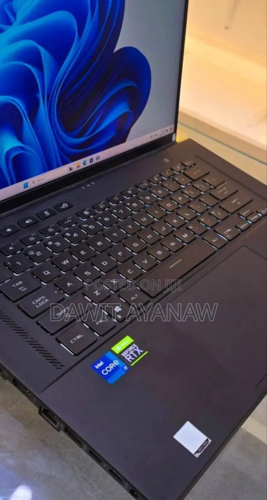 New Laptop Asus ROG Zephyrus M16 GU603HR 16GB Intel Core I7 SSD 512GB