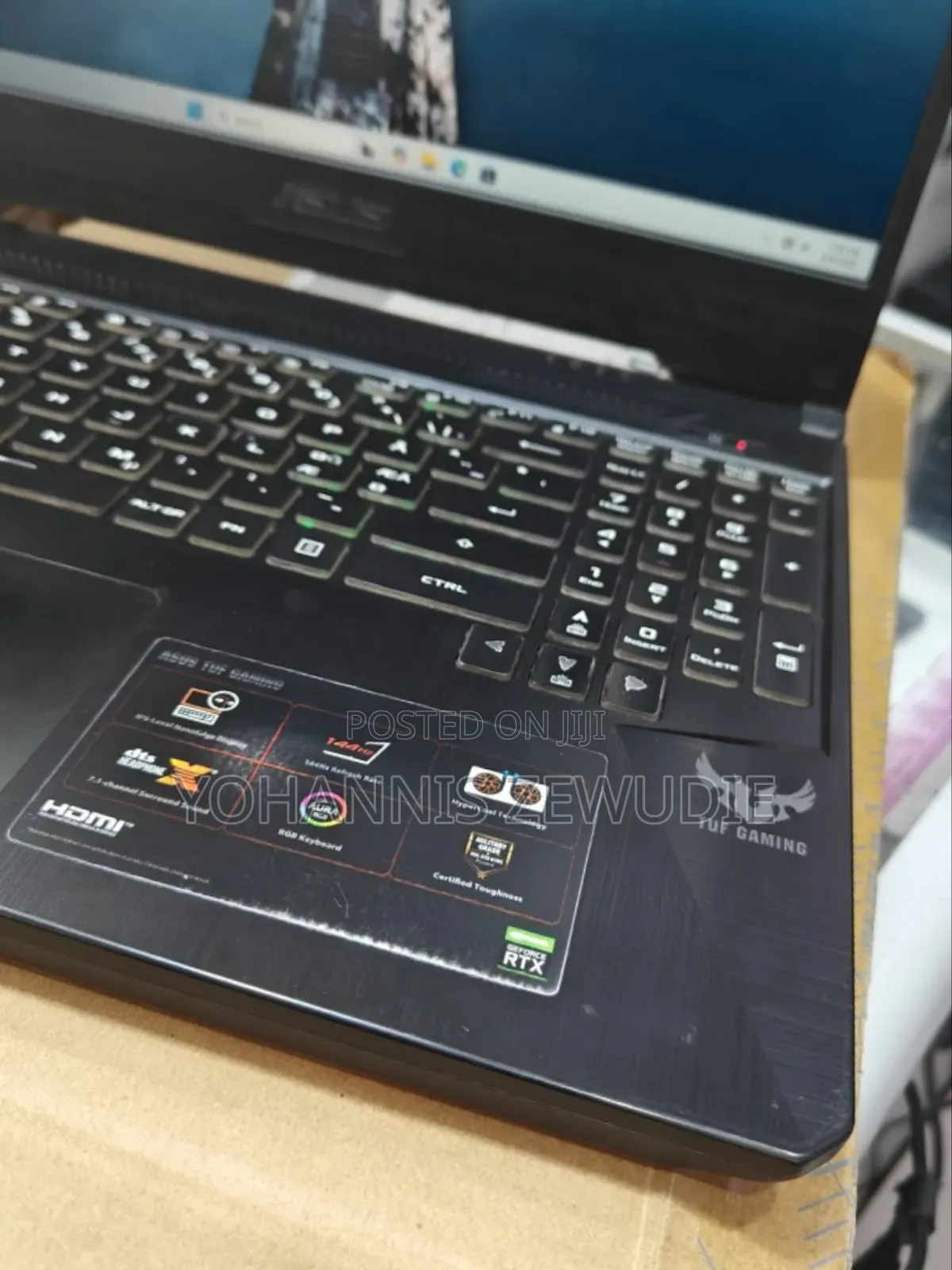 New Laptop Asus TUF Gaming A15 16GB AMD Ryzen 5 SSD 512GB