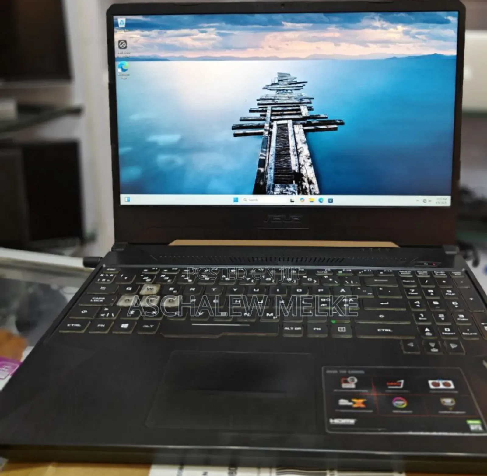 New Laptop Asus TUF Gaming A15 16GB AMD Ryzen 5 SSD 512GB