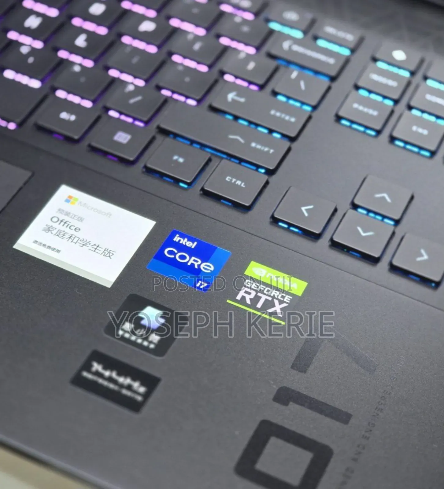 New Laptop HP Omen 17 16GB Intel Core I7 SSD 512GB