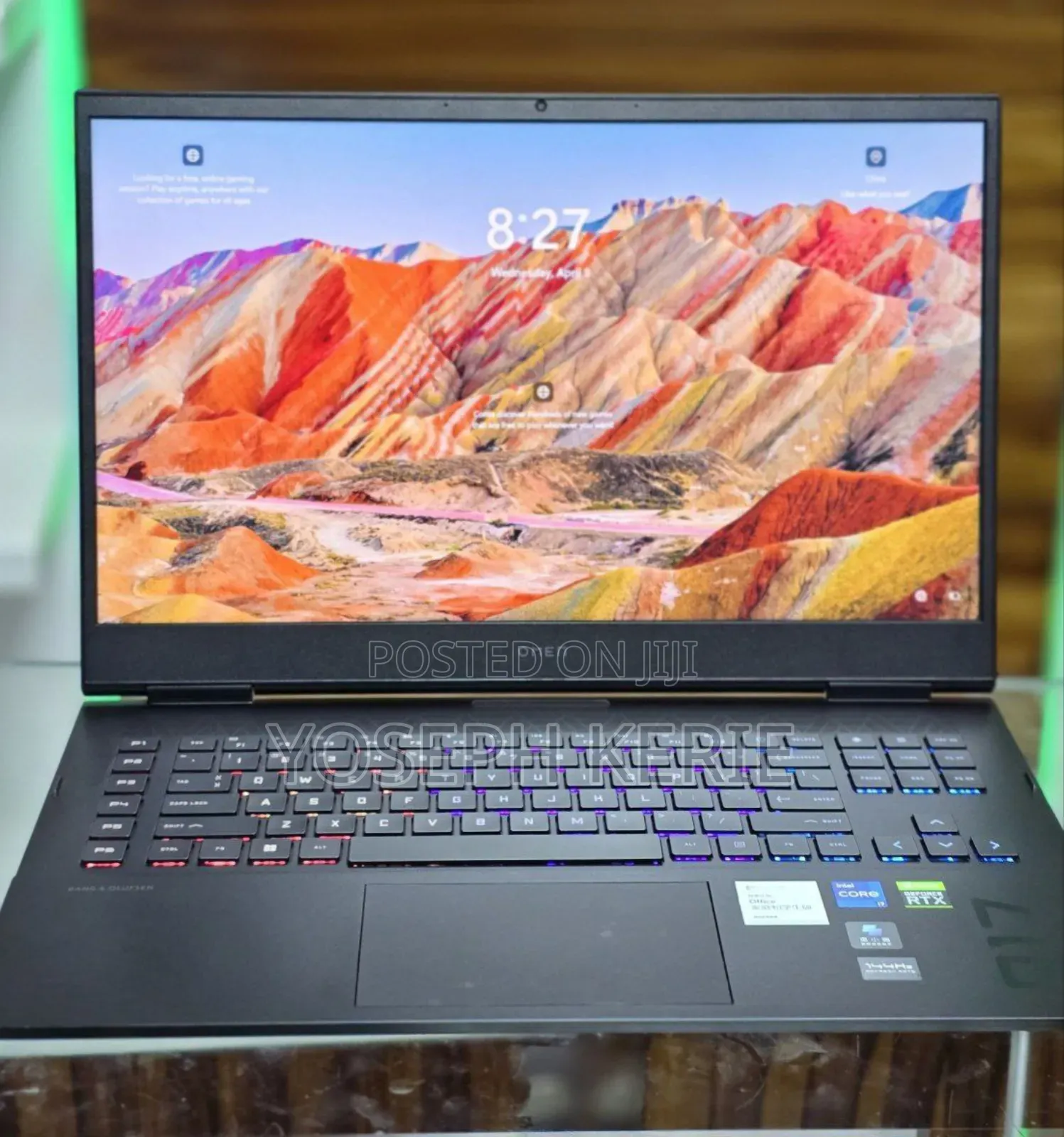 New Laptop HP Omen 17 16GB Intel Core I7 SSD 512GB