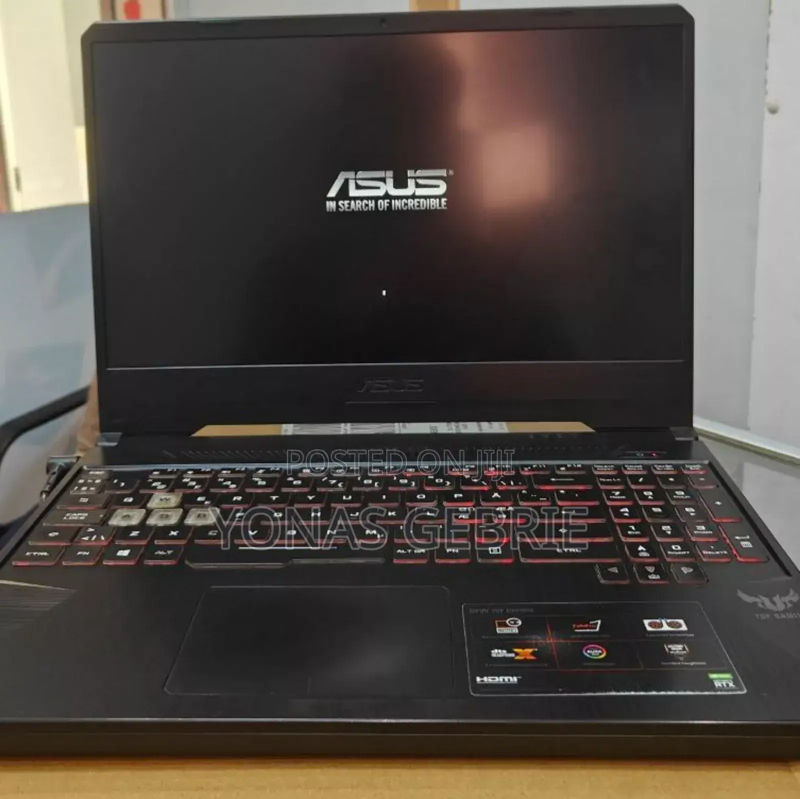 New Laptop Asus TUF Gaming A15 16GB AMD Ryzen 5 SSD 512GB
