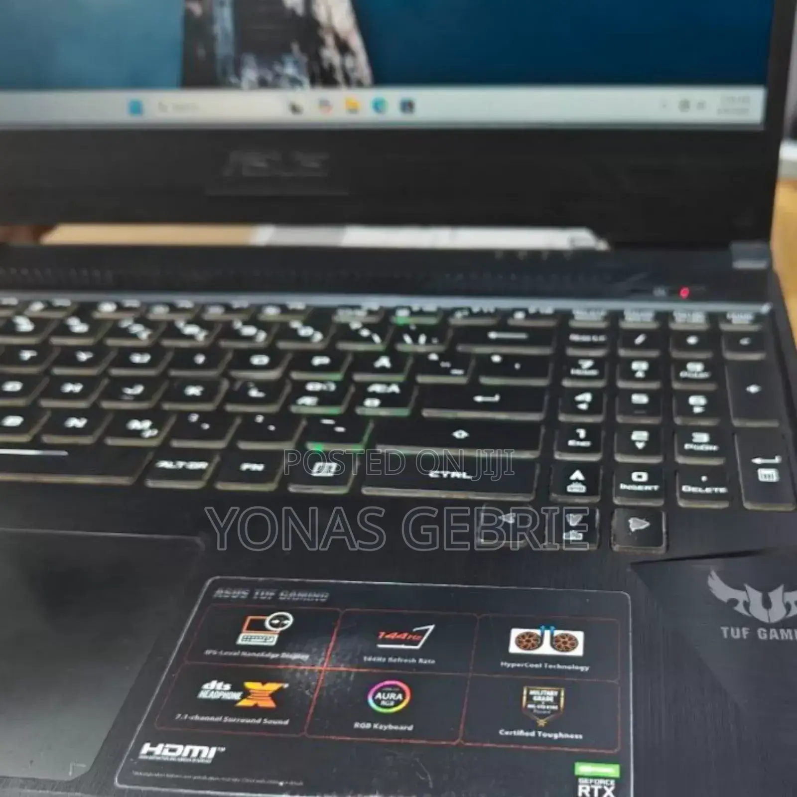 New Laptop Asus TUF Gaming A15 16GB AMD Ryzen 5 SSD 512GB