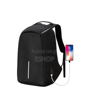Photo - **Usb Charging Backpack – Anti-Slash Theft-Proof**