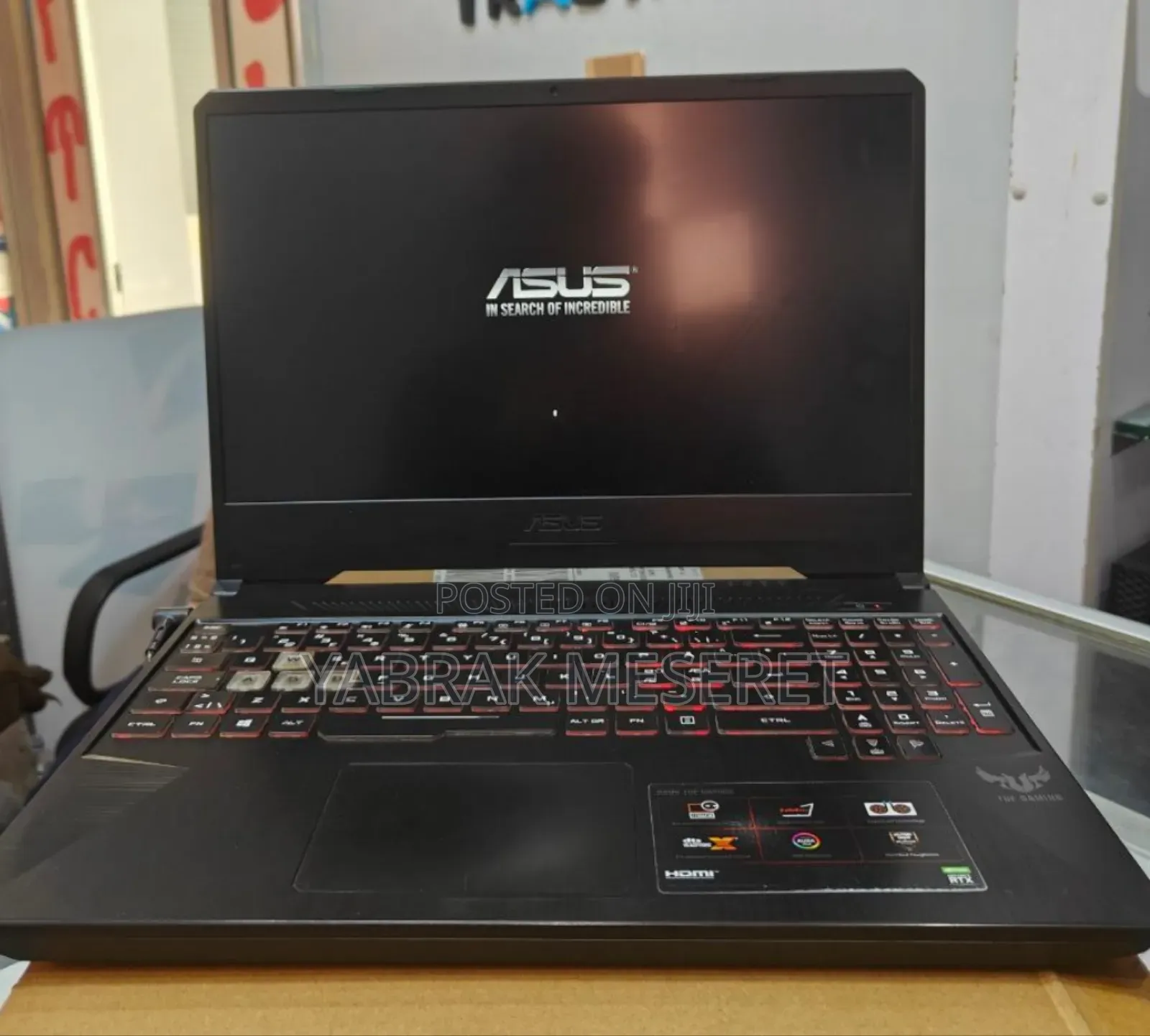 New Laptop Asus TUF Gaming A15 16GB AMD Ryzen 5 SSD 512GB