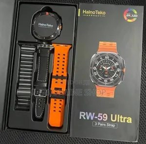 Photo - Haino Teko Germany Rw-59 Ultra Smart Watch Woth 3 Pair Strap