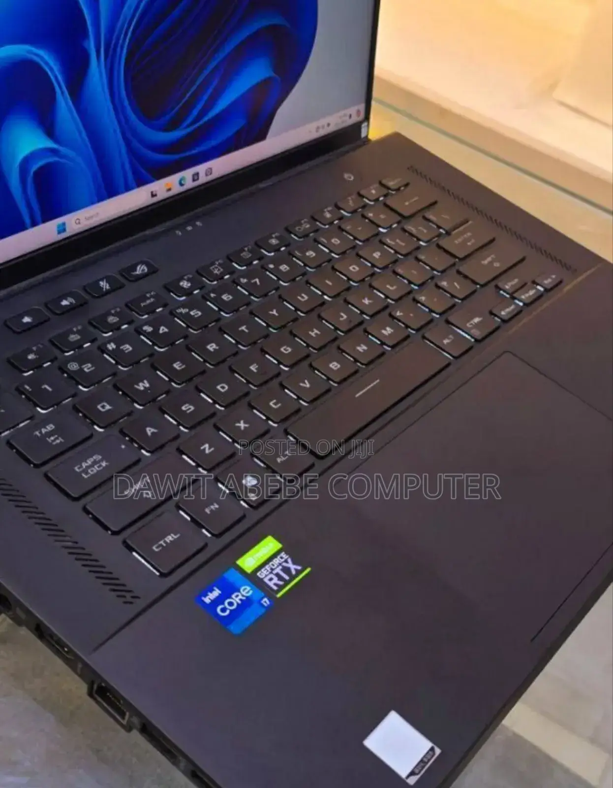 New Laptop Asus ROG Zephyrus M16 GU603HR 16GB Intel Core I7 SSD 512GB