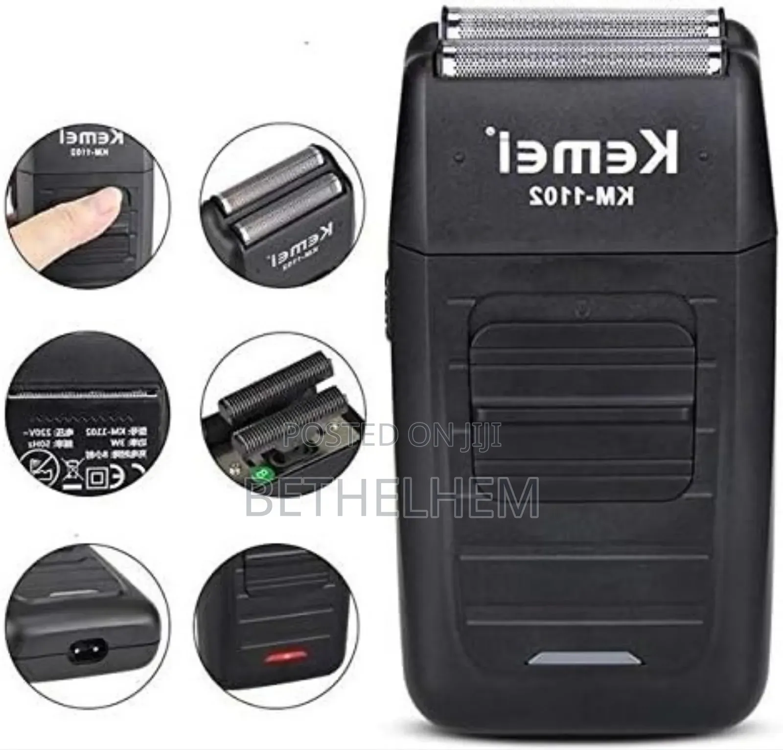 Kemei Rechargeable Electric Shaver