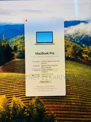 New Laptop Apple MacBook Pro 2018 8GB Intel Core I5 SSD 256GB